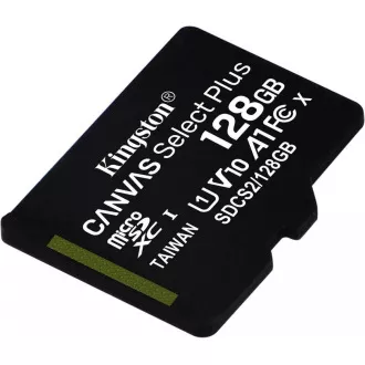 Kingston 128 GB micSDXC Canvas Select Plus 100R A1 C10 - 1 kom