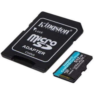 Kingston MicroSDXC kartica 512 GB Canvas Go! Plus, R:170/W:90MB/s, klasa 10, UHS-I, U3, V30, A2 + adapter - Rabljen Kingston MicroSDXC kartica 512 GB Canvas Go! Plus, R:170/W:90MB/s, klasa 10, UHS-I, U3, V30, A2 + adapter - Rabljen