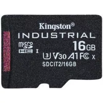 Kingston 16GB microSDHC industrijska C10 A1 pSLC kartica pojedinačno pakiranje