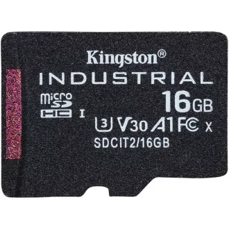 Kingston 16GB microSDHC industrijska C10 A1 pSLC kartica pojedinačno pakiranje