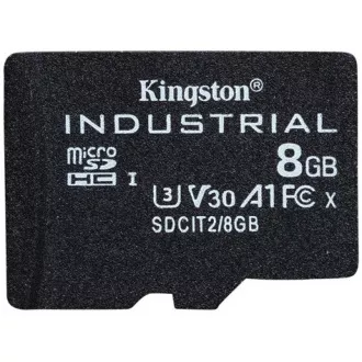 Kingston 8GB microSDHC Industrial C10 A1 pSLC kartica pojedinačno pakiranje