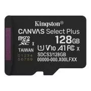 Kingston MicroSDXC kartica 128GB Canvas Select Plus, U1, V10, A1