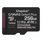 Kingston MicroSDXC kartica 256GB Canvas Select Plus, U1, V10, A1