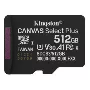 Kingston MicroSDXC kartica 512GB Canvas Select Plus, U3, V30, A1