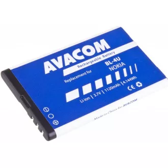 AVACOM baterija za mobitel Nokia 5530, CK300, E66, 5530, E75, 5730, Li-Ion 3, 7V 1120mAh (zamjenski BL-4U)