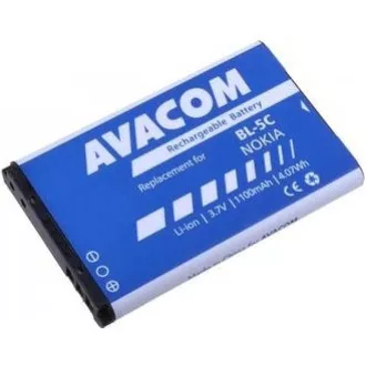 AVACOM baterija za mobitel Nokia 6230, N70, Li-Ion 3, 7V 1100mAh (zamjenska BL-5C)