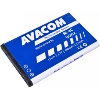 AVACOM baterija za mobitel Nokia 6300 Li-Ion 3, 7V 900mAh (zamjenska BL-4C) AVACOM baterija za mobitel Nokia 6300 Li-Ion 3, 7V 900mAh (zamjenska BL-4C)