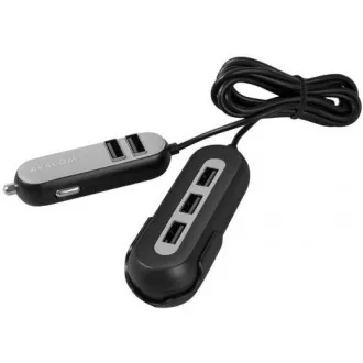 AVACOM CarHUB auto punjač 5x USB izlaz, crni AVACOM CarHUB auto punjač 5x USB izlaz, crni