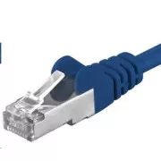 PREMIUMCORD Patch kabel CAT6a S-FTP, RJ45-RJ45, AWG 26/7 5m plavi
