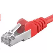 PREMIUMCORD Patch kabel CAT6a S-FTP, RJ45-RJ45, AWG 26/7 5m crveni