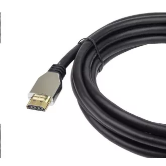 PREMIUMCORD kabel HDMI 2.1 velike brzine + Ethernet kabel (kapice od legure cinka, pozlaćeni konektori) 0,5 m