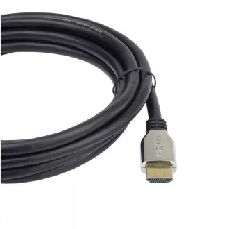 PREMIUMCORD kabel HDMI 2.1 velike brzine + Ethernet kabel (kapice od legure cinka, pozlaćeni konektori) 0,5 m