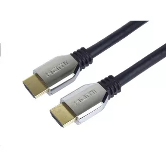 PREMIUMCORD kabel HDMI 2.1 velike brzine + Ethernet kabel (kapice od legure cinka, pozlaćeni konektori) 0,5 m