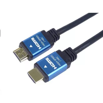 PREMIUMCORD Kabel HDMI - Ultra HDTV, 5m (metalni, pozlaćeni konektori)