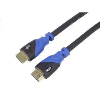 PREMIUMCORD kabel HDMI - Ultra HDTV, 1m (u boji, pozlaćeni konektori)
