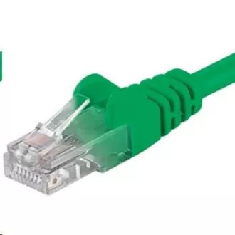 PREMIUMCORD Patch kabel UTP RJ45-RJ45 CAT5e 5m zeleni