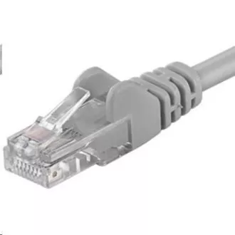 PREMIUMCORD Patch kabel UTP RJ45-RJ45 CAT5e 25m sivi