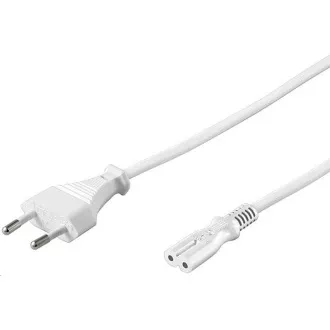PREMIUMCORD Mrežni kabel 230V na magnetofon 2m bijeli