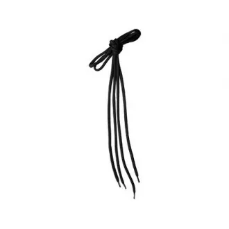 Pertle okrugle, 130 cm, crne Pertle okrugle, 130 cm, crne