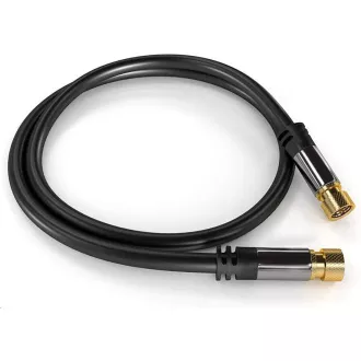 PREMIUMCORD kabel, satelitska antena F muška - F muška (135 dB) 4x oklopljena 3 m PREMIUMCORD kabel, satelitska antena F muška - F muška (135 dB) 4x oklopljena 3 m