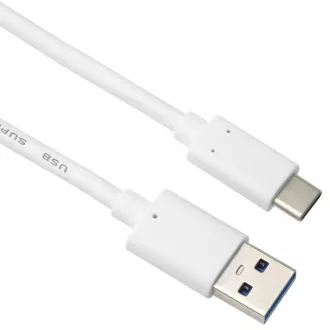 PremiumCord kabel USB-C - USB 3.0 A (USB 3.2 generacije 2, 3A, 10Gbit/s) 3m, bijeli