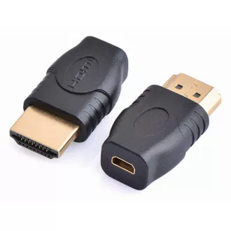 PremiumCord adapter mikro HDMI tip D ženski - HDMI tip A muški