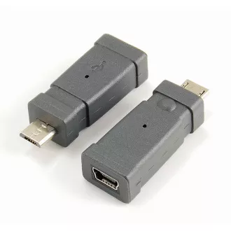 PremiumCord USB redukcija Mini 5 PIN/ženski - Micro USB/muški