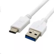 kabel C-TECH USB 2.0 AM na USB-C (AM/CM), 1m, bijeli