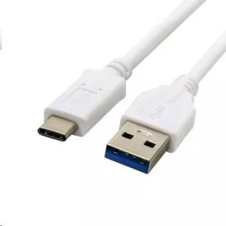 kabel C-TECH USB 2.0 AM na USB-C (AM/CM), 1m, bijeli