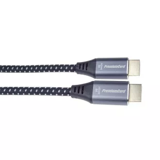 PREMIUMCORD kabel HDMI 2.1 velike brzine + Ethernet kabel 8K@60Hz, pozlaćeni konektori, 0,5m