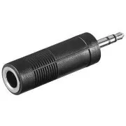 PremiumCord adapter 3,5 mm stereo priključak - 6,3 mm stereo priključak (M/Ž)