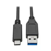 PremiumCord kabel USB-C - USB 3.0 A (USB 3.2 generacije 2, 3A, 10Gbit/s) 1m