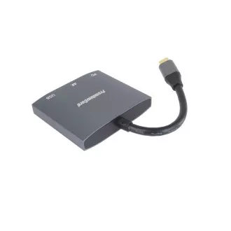 PremiumCord adapter USB-C na HDMI, USB3.0, PD, 4K i FULL HD 1080p rezolucija