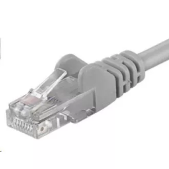 PremiumCord Patch kabel UTP RJ45-RJ45 CAT6 30m sivi