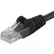 PremiumCord Patch kabel UTP RJ45-RJ45 CAT6 5m crni
