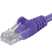 PremiumCord patch kabel UTP RJ45-RJ45 CAT6 10m ljubičasti