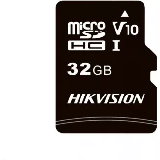 HIKVISION MicroSDHC kartica 32GB C1 (R: 92MB/s, W: 15MB/s) + adapter