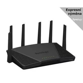 Synology RT6600ax MESH WiFi6 usmjerivač (AX6000, 2, 4GHz/5GHz, 3xGbELAN, 1x2, 5GbELAN, 1xGbEWAN, 1xUSB3.2)