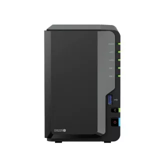 Synology DS225+ DiskStation (4C/CeleronJ4125/2, 0-2, 7 GHz/2 GB RAM-a/2x SATA/2x USB 3.2 Gen 1/1x2, 5 GbE/1x GbE) Synology DS225+ DiskStation (4C/CeleronJ4125/2, 0-2, 7 GHz/2 GB RAM-a/2x SATA/2x USB 3.2 Gen 1/1x2, 5 GbE/1x GbE)