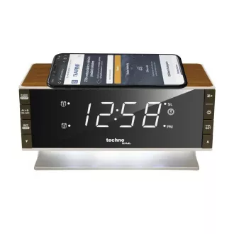 TechnoLine WT 487 radio budilica s bežičnim punjenjem TechnoLine WT 487 radio budilica s bežičnim punjenjem