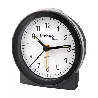 TechnoLine Modell G analogna budilica, srebrna