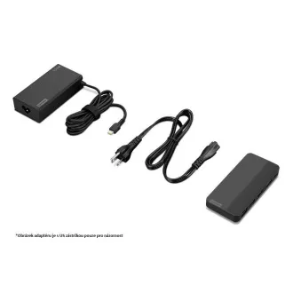 LENOVO docking station USB-C Dual Display Travel Dock + adapter od 100 W (EU)
