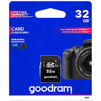 GOODRAM SDHC kartica 32 GB (P: 100 / W: 10 MB / s) UHS-I Class 10