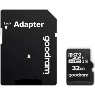 GOODRAM MicroSDHC kartica 32GB M1AA, UHS-I Class 10, U1 + adapter
