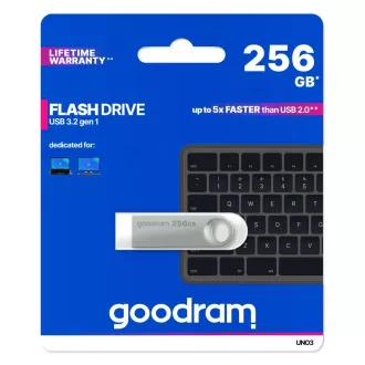 GOODRAM Flash Disk UNO3 32GB, USB 3.2 Gen1, srebrni