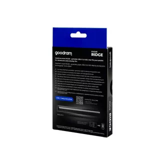 GOODRAM vanjski SSD Move Ridge 2TB, USB-C 3.2 Gen2x2, (R:2000/W:2000MB/s), crni GOODRAM vanjski SSD Move Ridge 2TB, USB-C 3.2 Gen2x2, (R:2000/W:2000MB/s), crni