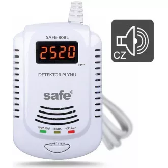 Detektor zapaljivih i eksplozivnih plinova Safe 808 - detektor prirodnog plina