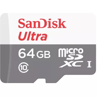 SanDisk MicroSDXC kartica 64GB Ultra (80MB/s, Class 10, Android) + adapter