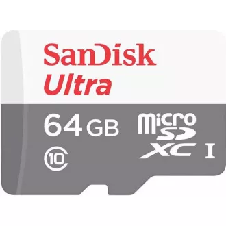 Sandisk MicroSDXC kartica 64GB Ultra (80MB/s, klasa 10 UHS-I, Android)