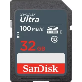 SanDisk SDHC kartica 32GB Ultra (100MB/s Class 10 UHS-I) SanDisk SDHC kartica 32GB Ultra (100MB/s Class 10 UHS-I)